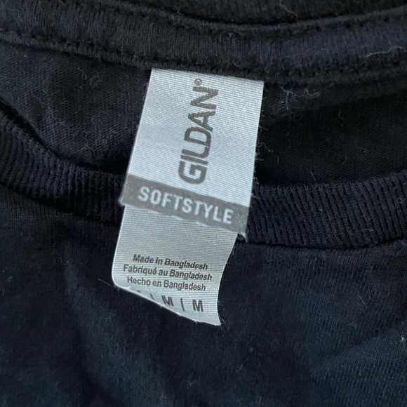 Gildan Kid Rock Bad Reputation Bad Smoke Essential T-Shirt Black Gray Tee M - Picture 5 of 5